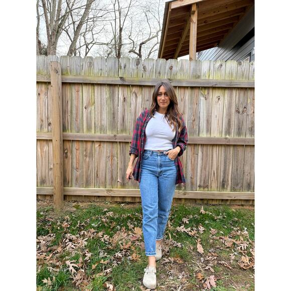 Vintage Made-in-USA Tartan Button-Down (Oversized Fit) - Picture 5 of 9